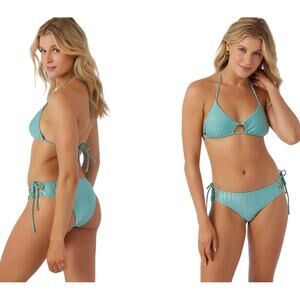 O'Neill Mizi Metallic Rin Jensen Bikini Bottom - Size Large NWT